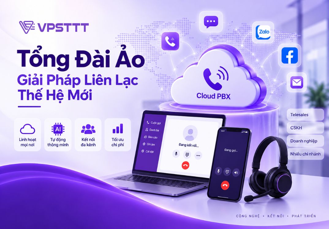 Tổng Đài Ảo VPSTTT – Giải Pháp Liên Lạc Thế Hệ Mới